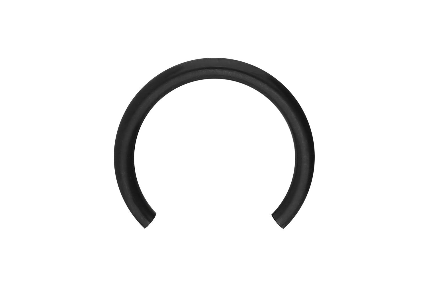 PTFE Hufeisenring Piercing ohne Kugeln